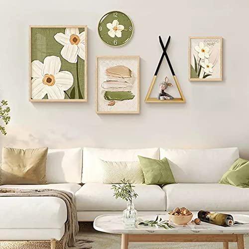 KOOPAO 3 Set of 16"x24" Oak Wood Picture Frames Natural Wood Color 16x24 in Poster Frame for Wall Art Decor, 16x24 inch Poster Photo Wooden Frames,Hang Horizontal and Vertical 40.8x61.2cm Art Picture