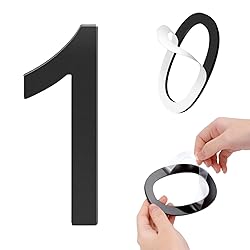 GLDonee Self-adhesive 8 Inch House Numbers Acrylic
