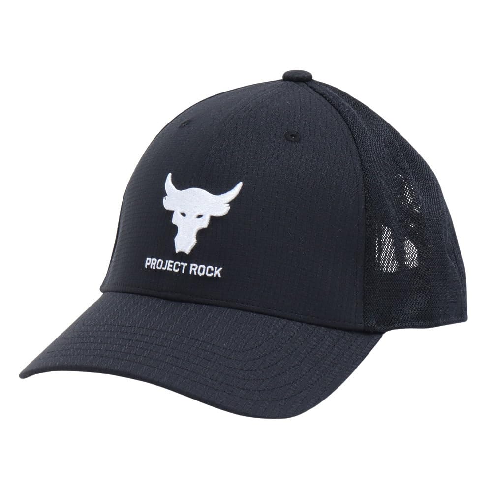 Under Armour Men's Project Rock Trucker Hat, (003) Black / / White, One ...