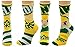 Nintendo Legend of Zelda Link / Triforce Girl's Junior Reversible Crew Socks