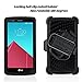 LG G4 Case, ULAK Hybrid Rugged triple Layer Protection Holster Case for LG G4 (5.5