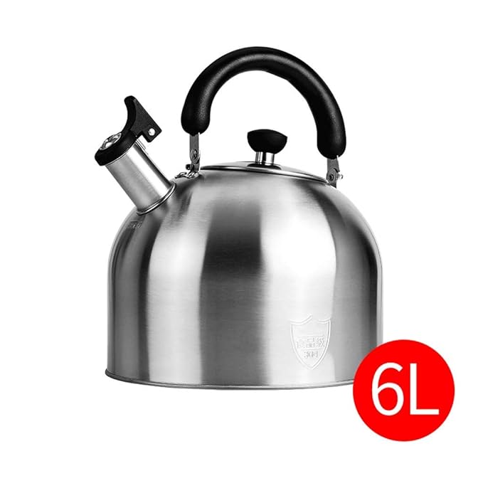 Gas kettle large capacity kettle 304 stainless steel kettle (Size 6L