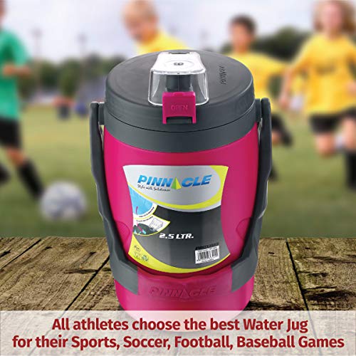 Reusable Insulated Water Jug Leakproof Portable Water Jug 85oz