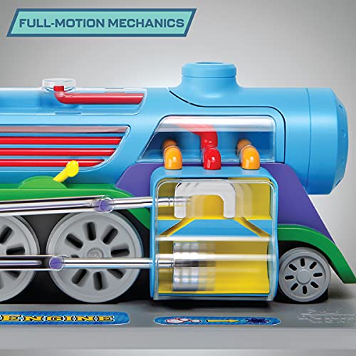 Ryan's World DIY Model Steam Engine Construction Kit, 55Piece