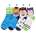 Socksense Cartoon Character Series Women's Original Crew Socks (TStory_4pairs)