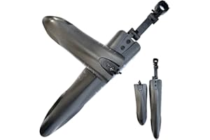 WIROJ BlueSunshine Dovetail Style Adjustable Fender Bicycle Bike Cycling Front/Rear Mud Guards Mudguard Fenders Set Mountain Road fits for 24-28" Bike