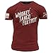 Grunt Style WTF II Men's T-Shirt, Color Cardinal, Size Large