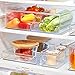 iDesign BPA-Free Plastic Pantry and Kitchen Storage, Freezer and Fridge Organizer Bin with Easy Grip Handles – 14.5