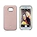 Vanjunn Selfie Led Light Case for Samsung S8 Plus- for Samsung Galaxy S8 Plus Illuminated LED Light Up Case Rose Gold
