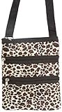 World Traveler Leopard Small Hipster Cross-Body Bag