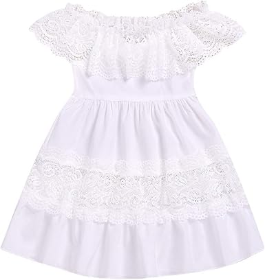 girls white sundress