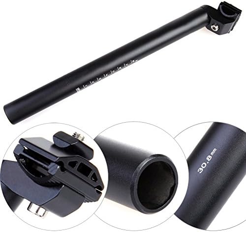 XHSPORT 350mm Aluminum Seat Post Mountain Bike Bicycle Seatpost 30.8mm