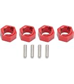 thumbnail image 2 of Tbest RC Hex Wheel Hub Mount For ECX 2WD 1/10 Scale RC Cars - Blue Aluminum 2 of 11