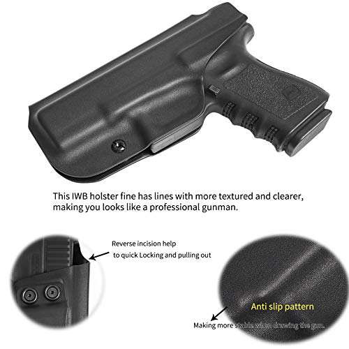 Yidarton Pistol Holster for for Men/Women Glock 19 Holster Concealed