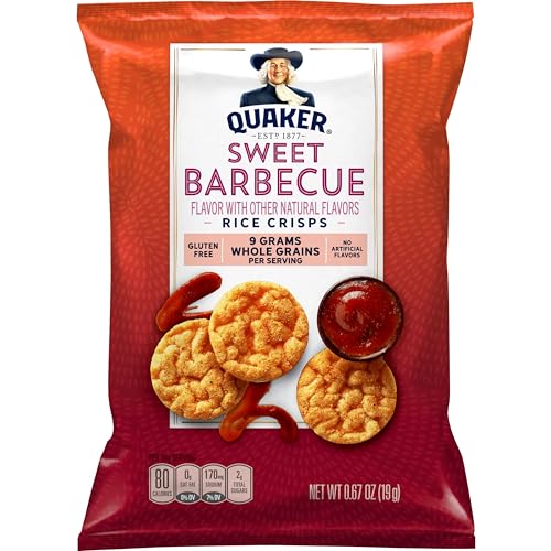 QUAKER RICE CRISPS, 4 FLAVOR SAVORY MIX, 15 COUNT