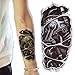 3D New Man's Half Sleeve Arm Temporary Totem Tattoo Stickers Body Art (Robot Arm)