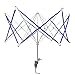 DYWISHKEY Umbrella Yarn Swift Yarn Winder - Hand Operated Knitting Winder Tools, Wool String Winder Holder Machine, Metal Hank Yarn Winder(17.1 x 19.1 x 20.9 Inches)