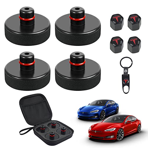 TSLAAMATE Lifting Jack Pad for Tesla Model S 3 X Y,with Storage Case