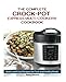 The Complete CROCK-POT Express Multi-cooker COOKBOOK: Quick and Easy Recipes for Fast and Healthy Meals