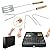 Steel Compact Portable Folding Charcoal Barbecue BBQ Suitcase Grill Outdoor Camping Holiday Travel Cookouts Grill