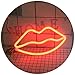 Decorative LED Red Lip Shaped Neon Night Light Wall Decor Lamp for Children's Room Party Christmas Wedding Decoration (Neon Lip)