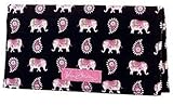 Vera Bradley Checkbook Cover in Pink Elephants