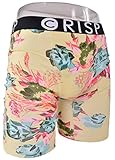 CRISP Boxers T Raww Tyga Rapper Mens Crisp FLORAL TAN Briefs