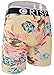 Mens Crisp Boxers Vintage Floral Underwear Briefs Tan