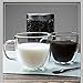 WBSEos Coffee Mug, Double Walled Glass Coffee Cup, High Borosilicate Glass Mug for Latte, Espresso, Milk, Tea, Juice, 400ml set of 1(12.6 Ounce)