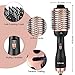 Adkwse Hair Dryer Brush, Hot Air Brush, Hair Dryer and Volumizer Blow Brush, 4 in 1 Upgrade Hair Brush Dryer Styler,Hair Brush Blow Dryer with Negative Ion and Ceramic Coating