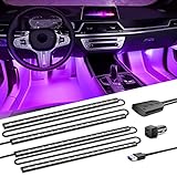 SEALIGHT Interior Car Lights, 72 Car LED Lights, 8