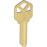 Ilco Kwikset KW1 Key Blanks - Box of 250, Brass