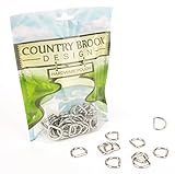 Country Brook Design - 5/8 Inch Welded D-Rings (50 Pack)