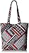 Vera Bradley Women's Cotton Tote, Northern Stripes, One Size