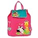 Stephen Joseph Quilted Backpack, Girl Zoo