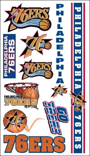 NBA Temporary Philadelphia 76ers Tattoo