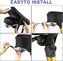 spin bike gel seat cover