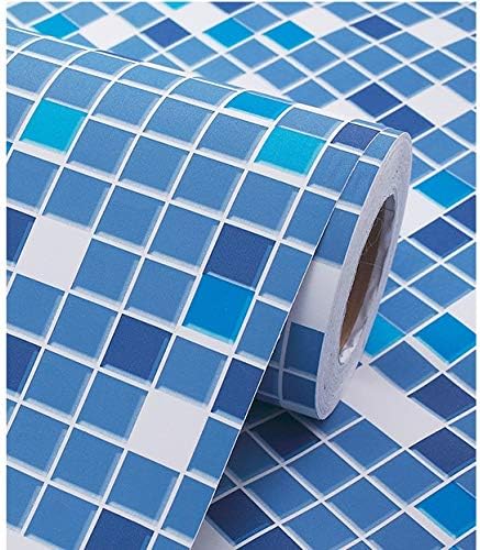 fenjinsheng Tile Stickers For Kitchen 60X300Cm Kitchen Oil-Proof Stickers Mosaic Wall Stickers Bathroom Waterproof Self-Adhesive Wallpaper High Temperature Bathroom Tile Stickers Wallpaper