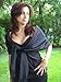 Cashmere Pashmina Group: Solid Pashmina Shawl, Scarf, Wrap & Stole (Large size) Black