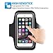 6 Plus Armband,iPhone 6 Plus Armband - Emixc Water Resistant Key Holder for iPhone 6S Plus (5.5 Inch) Galaxy S7/S6/S5/Note 4 Bundle Screen Protector Running Exercise - Black