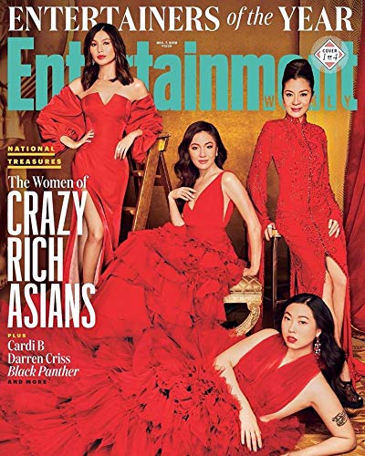 Entertainment Weekly Magazine (December 7, 2018) Entertainers of the Year Issue The Women of Crazy Rich Asians
