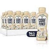 Core Power by Fairlife High Protein, 26g Protein, Milk Shake, 14 oz (Pack of 12) (Vanilla)