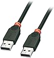 LINDY 7.5m USB 2.0 Cable - Type A Male to A Male, Black