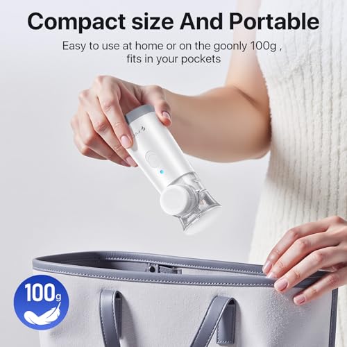 Portable Nebulizer for Adults and Kids,Portable Nebulizer for Travel and Home Use, Handheld Mesh Nebulizer for Breathing Problems