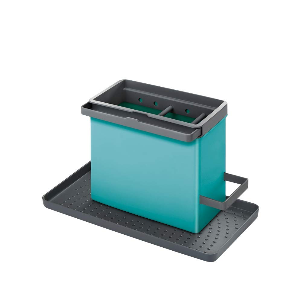 Metaltex Dish Drainer, Turquoise, 24 x 12,5 x 14 cm