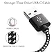 USB Type C Cable, 4 Pack[3FT 6FT 6FT 10FT] Extra Long Nylon Braided USB Type A to USB Type C Fast Charger for Samsung Galaxy S9/Note 8/S8/S8 Plus/