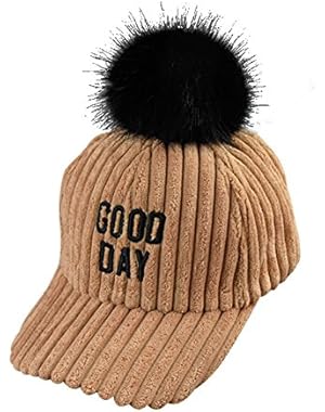 Kids Toddler Boy Girl Corduroy Peaked cap Baseball Hat 2-7 Years Sunhat