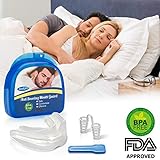 Anti Snoring Mouth Guard, Anti Snoring Devices Snore Solution Sleep Aid Night Mouth Guard Bruxism Mouthpiece Snore Reduction Best Snoring Stopper Snoring Reducing Mouthpiece