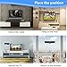 1PLUS Indoor HDTV 35 Miles Range TV Antenna with 10-Feet Coaxial Cable