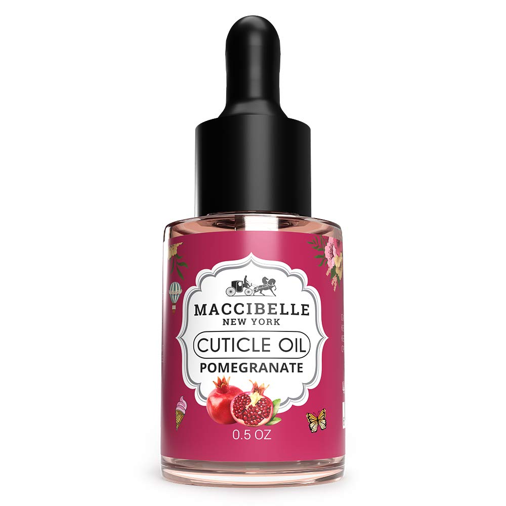 Maccibelle Cuticle Oil Milk and Honey 0.5 oz - Heals Dry Cracked Cuticles: Beauty